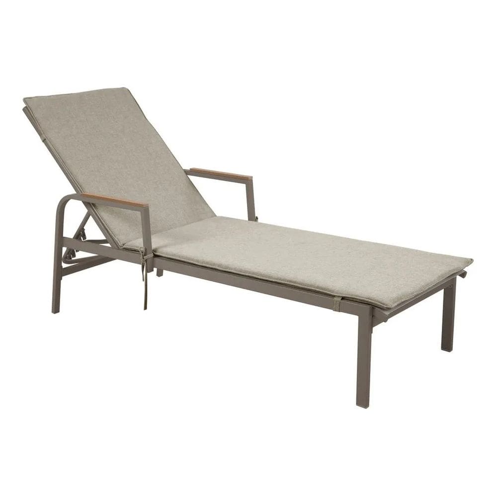 Espreguicadeira Com Almofada Dubai Just Home Collection