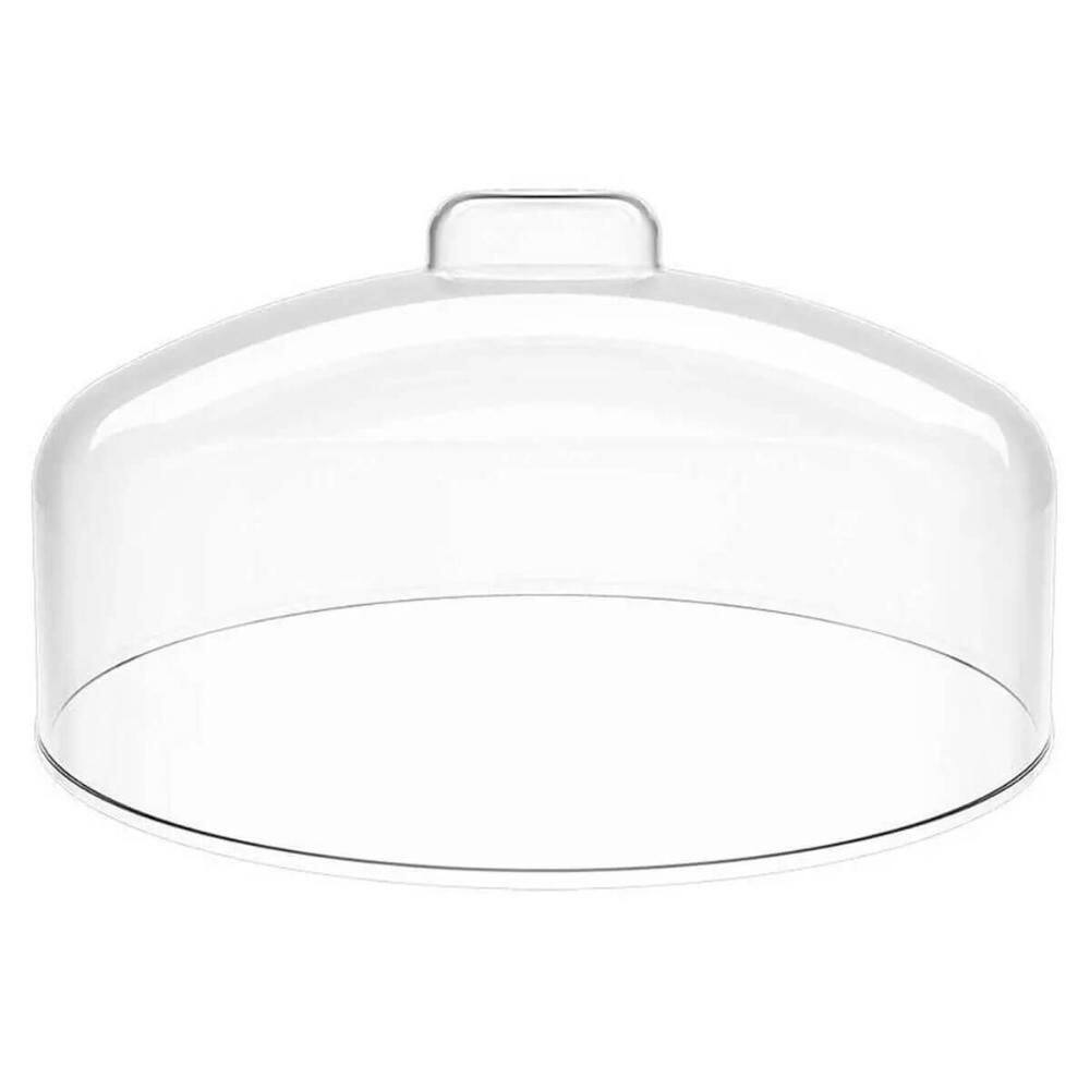 Cúpula Prato de Bolo Natural Tampa de Plástico 31cm Haus Concept