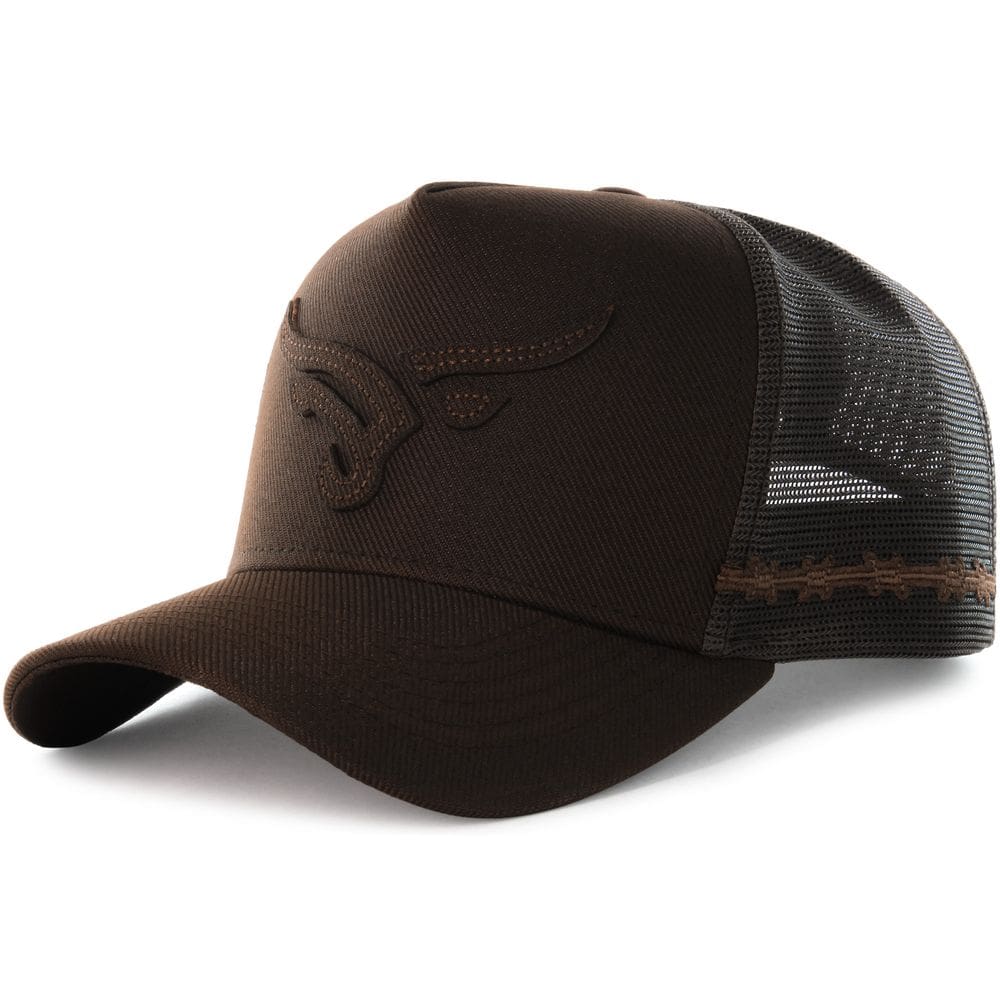 Boné Sacudido`s - Boi Estilizado - Marrom Escuro