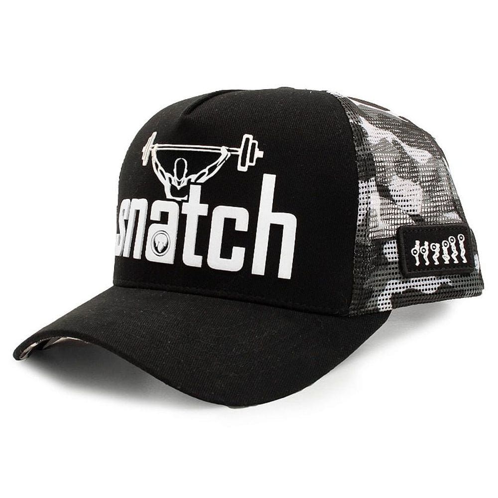 Boné Thruster Snatch - Preto-Bco