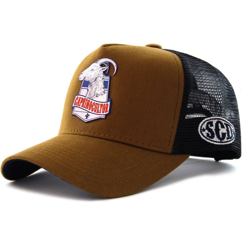 Boné Sacudido`s Caprinocultor - Marrom