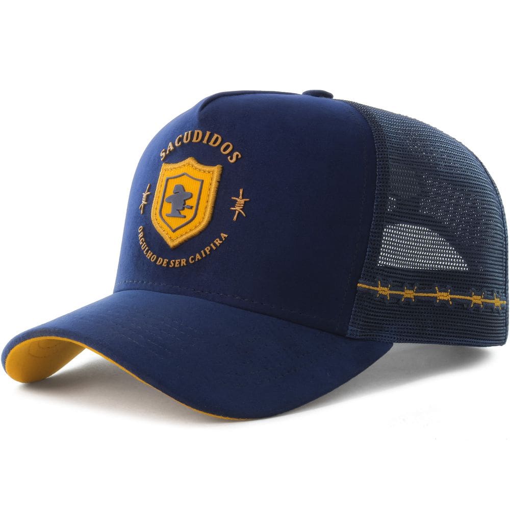 Boné Sacudido`s - Orgulho De Ser Caipira - Marinho