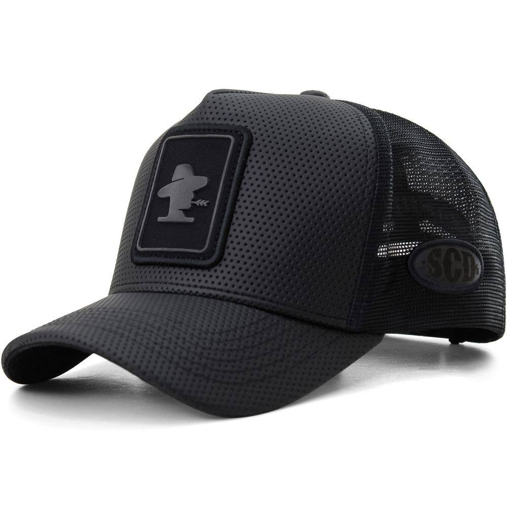 Boné Sacudido`s Trucker Texturizado - Preto