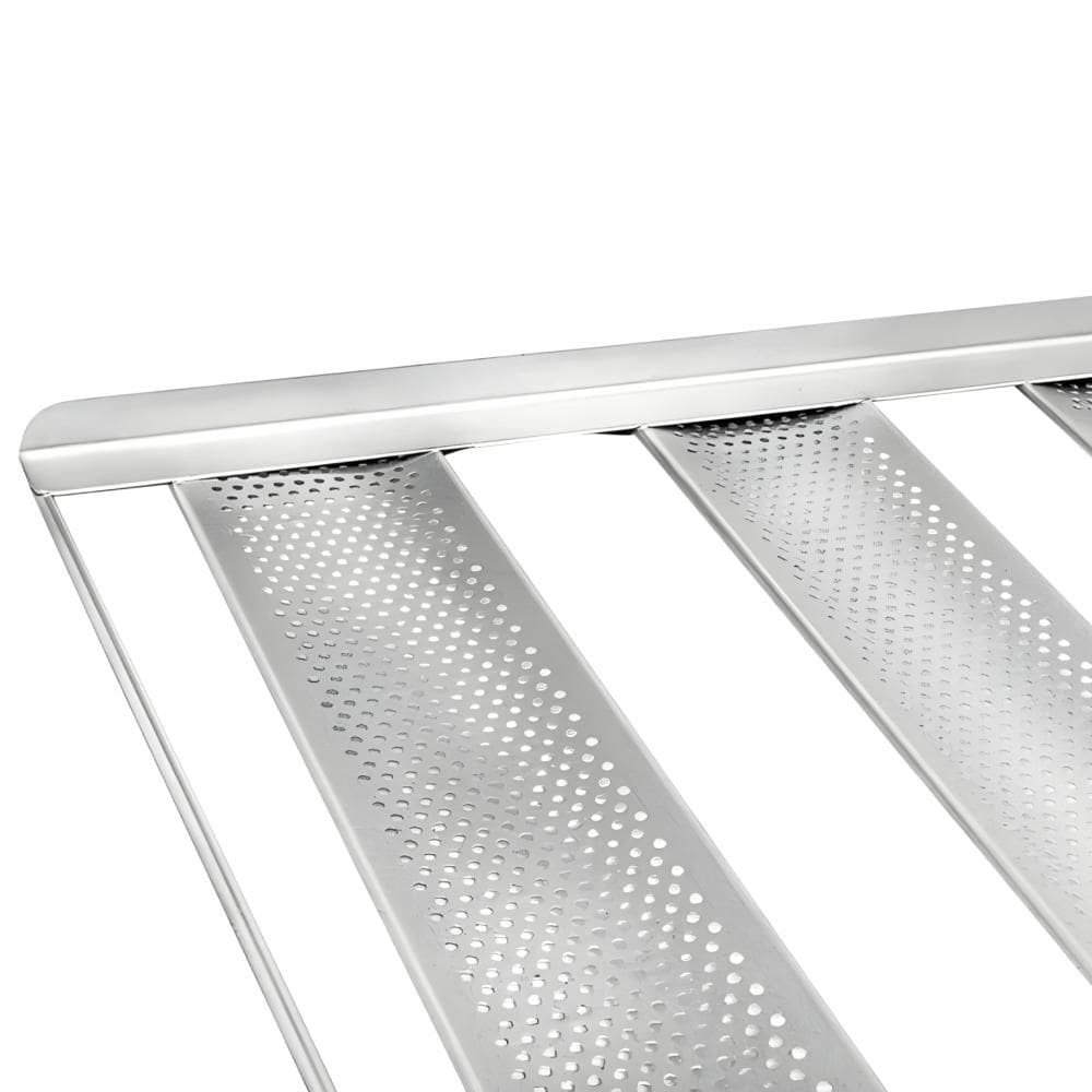 Assadeira 58X70 3Cm Pao Frances 6 Tiras 7Cm Aluminio Perfurada - Imeca