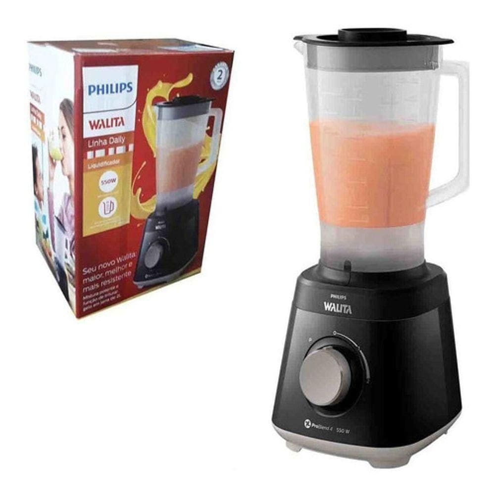 Liquidificador Walita Problend4 550W 2 Velocidades Ri2110 Preto 110V