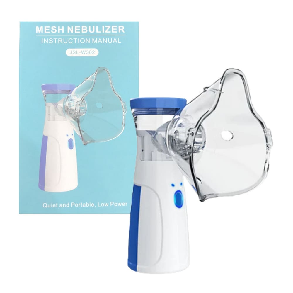 Máquina Nebulizadora Inalador Portátil Silencioso adulto e infantil USB Pilha