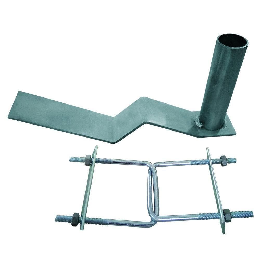 Suporte Antena 313-af Telha Francesa Tubo 3- 4 Com Suporte