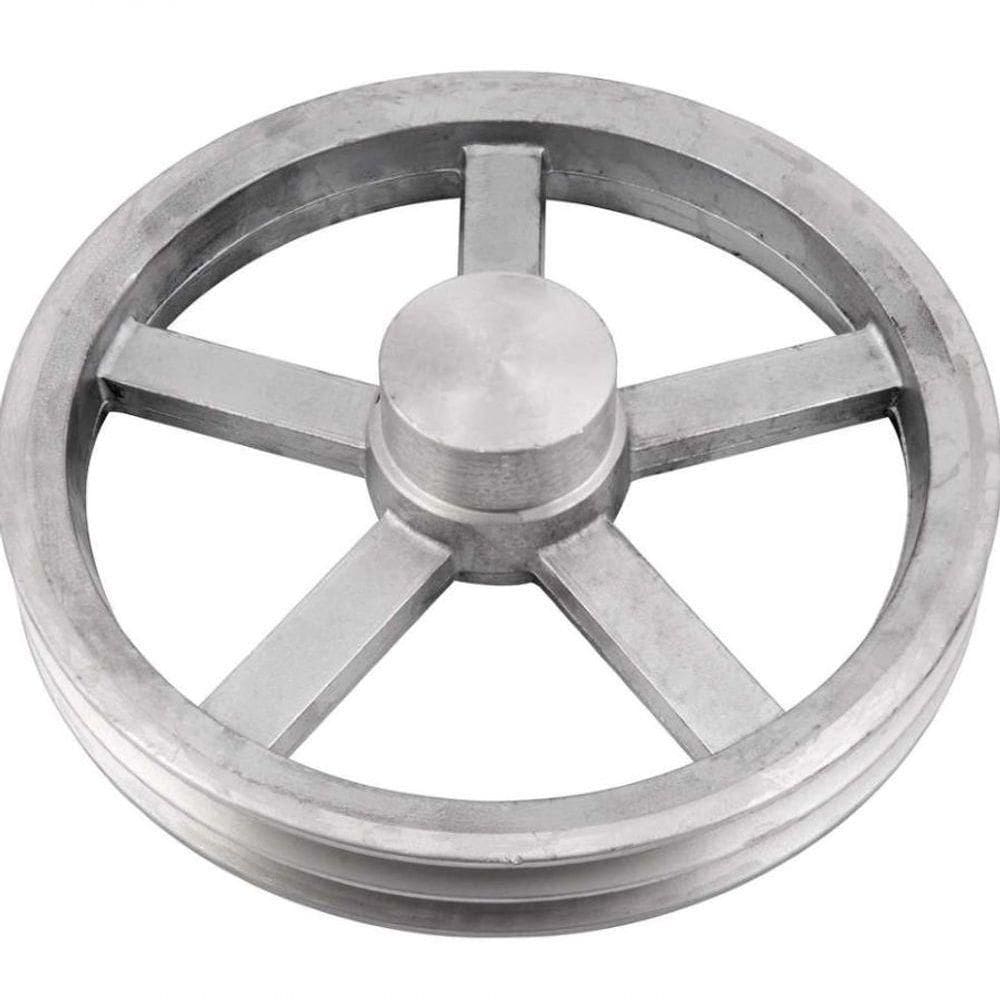 Polia Alumínio 250mm 2 Canais Perfil A Vonder