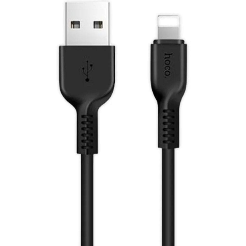 Cabo Carregador USB Lightning Hoco – Carregamento Rápido – Turbo Reforçado