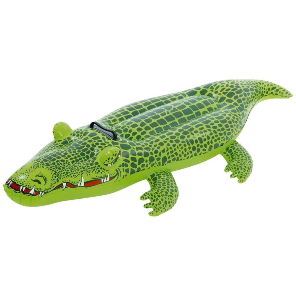 Bóia Inflável Crocodilo Prancha Grande Infantil 142x68 cm