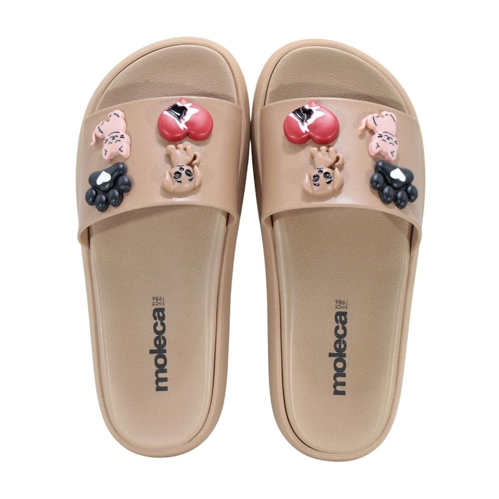 Tamanco Feminino Moleca Nude