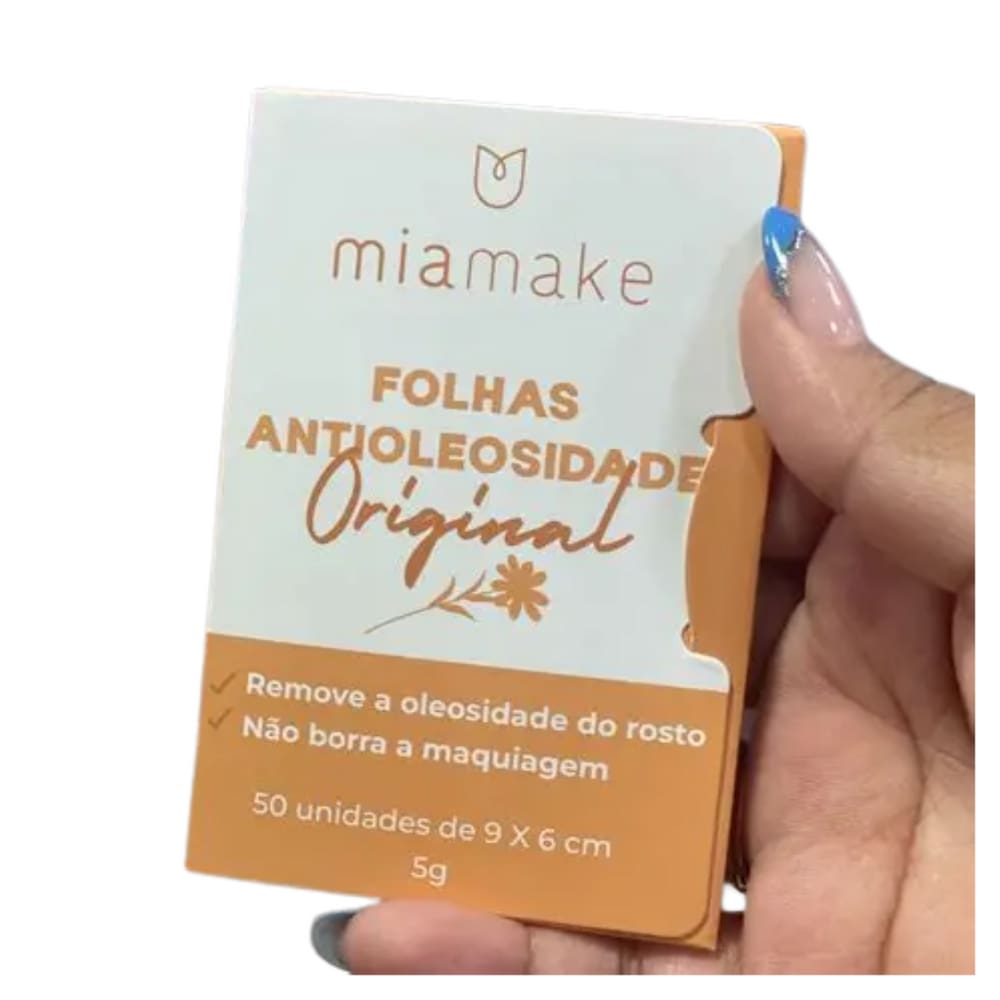 Folhas Anti-Oleosidade - Mia Make