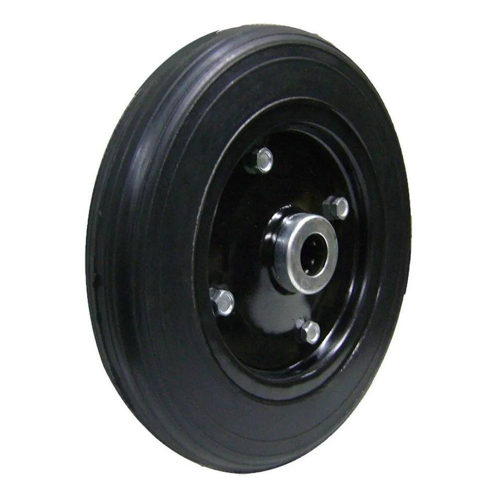 Roda 10 Pneu Maciço Carrinho Armazém - 130Kg