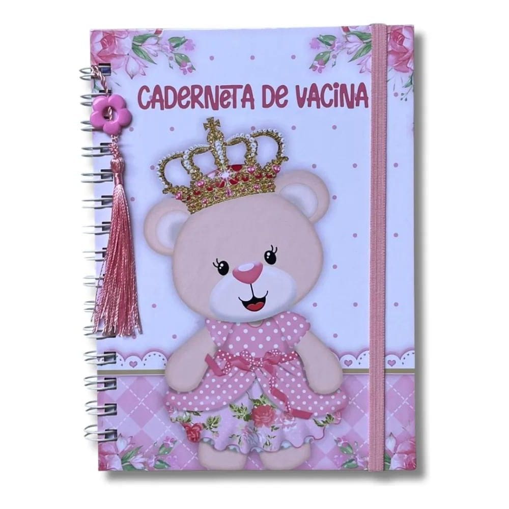 2X Caderneta De Vacinação Atualizada Menina Princesa Capa Du