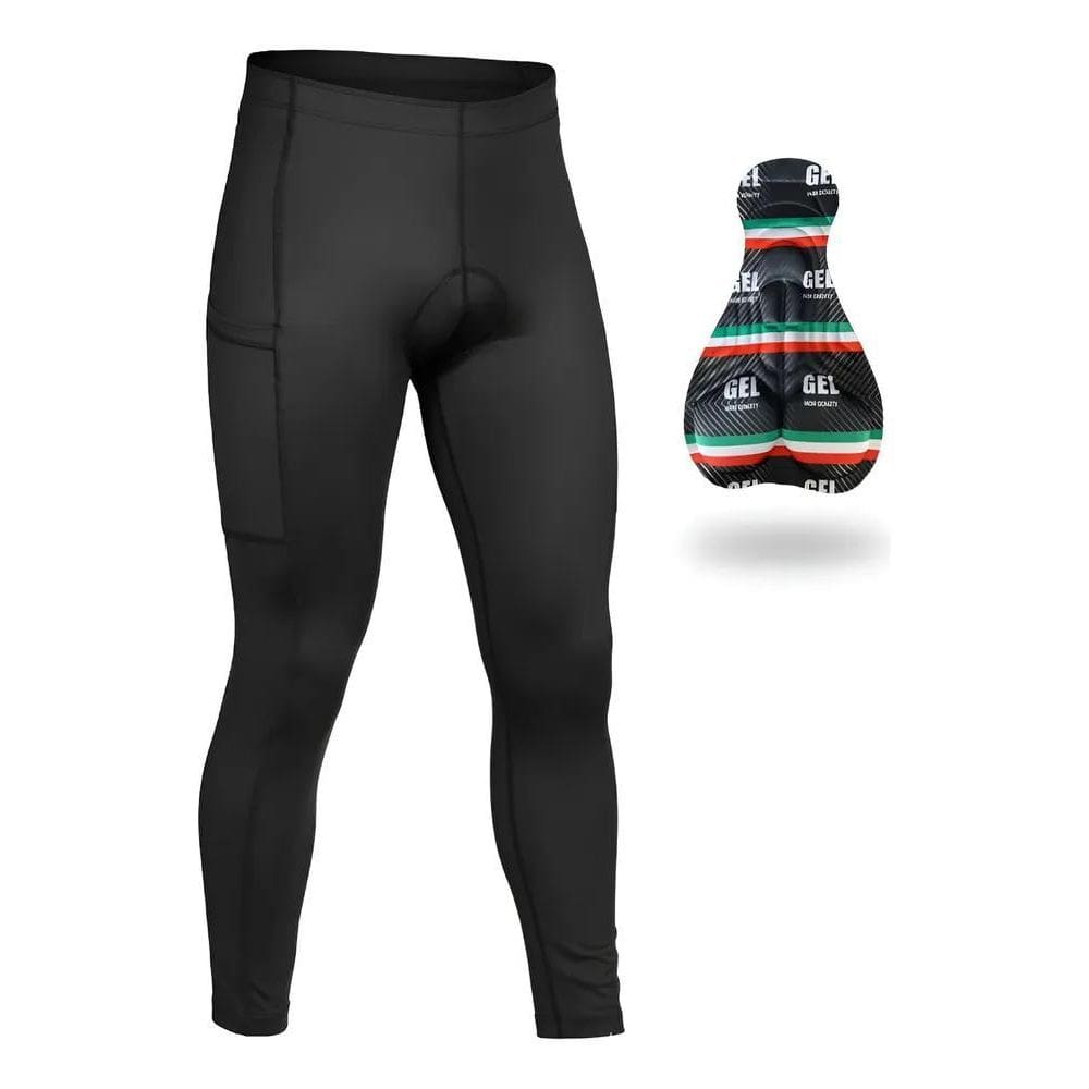 Calça Ciclismo Masculina: Gel, Bolso E Proteção Preto G