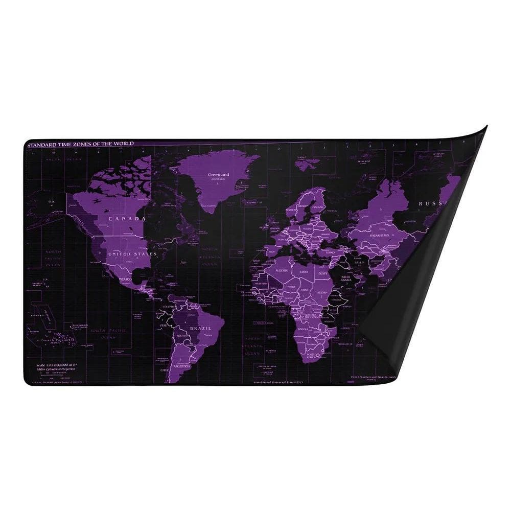 Mouse Pad Gamer 90X40Cm: Precisão Mapa Mundi 1988