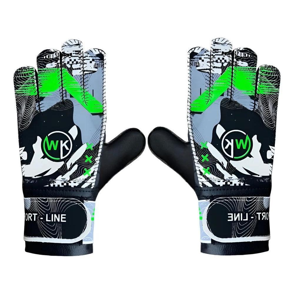 Luva Goleiro Infantil Futebol Campo Society Wk - Azul-Marin