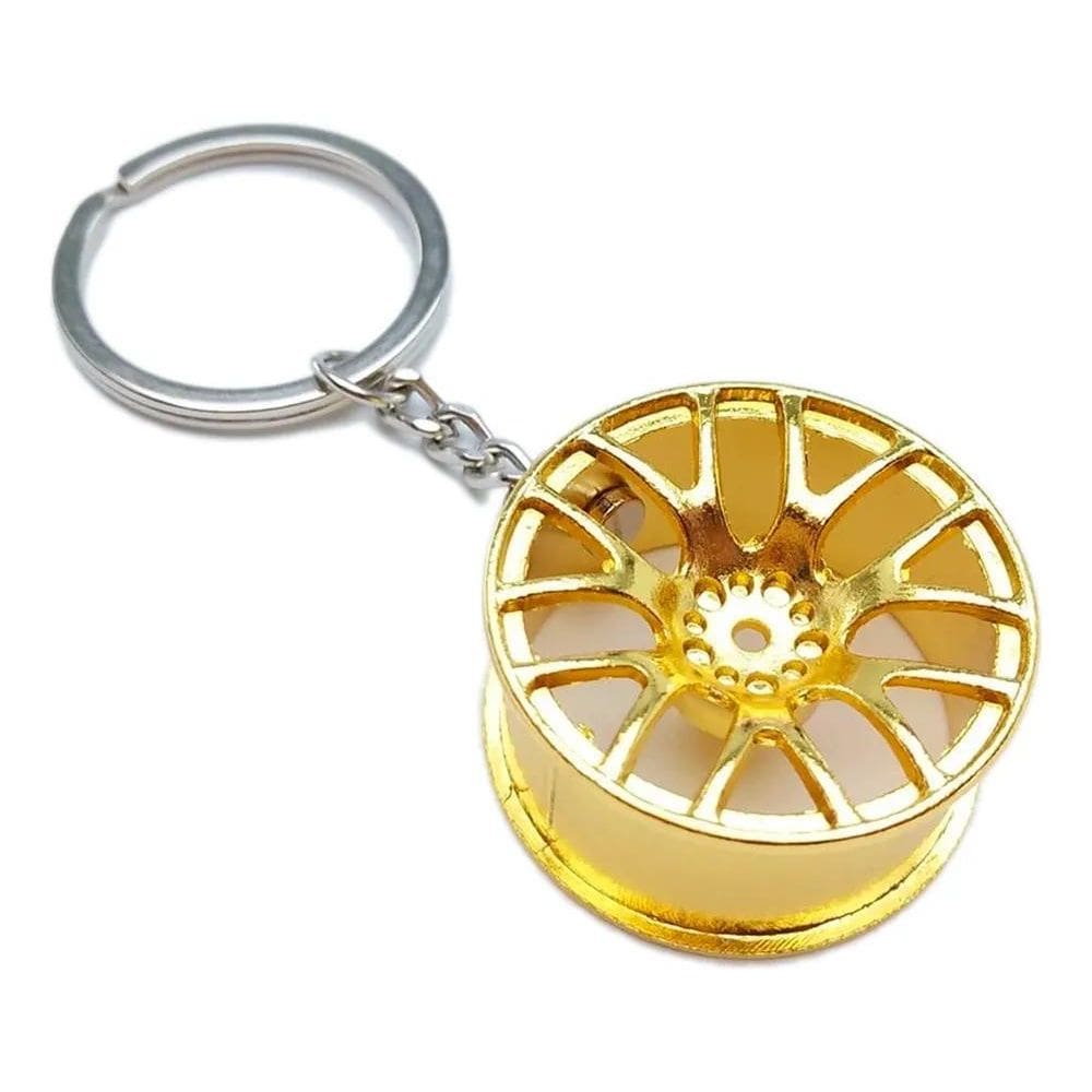 Chaveiro Turbina/Câmbio Marcha Real Gef Roda Dourada