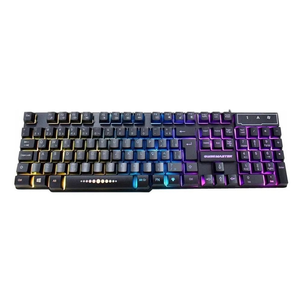 Teclado Gamer K-Mex Rgb Anti-Ghosting Usb-C