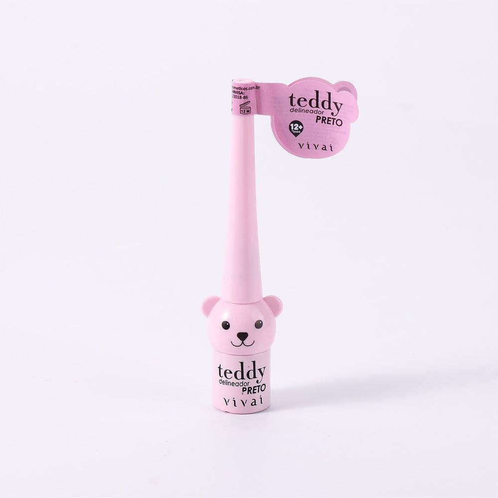 Delineador Líquido Preto Teddy - Vivai