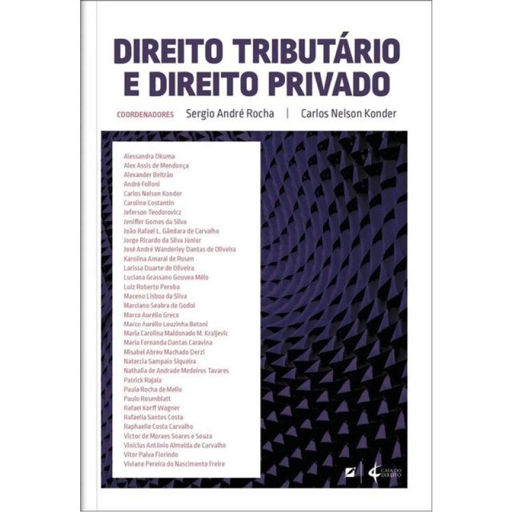 Direito Tributário E Direito Privado - 2025