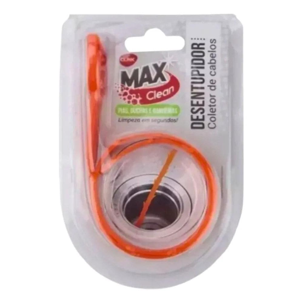 2X Desentupidor Coletor De Cabelos Pia Ralos Plástico Dreno