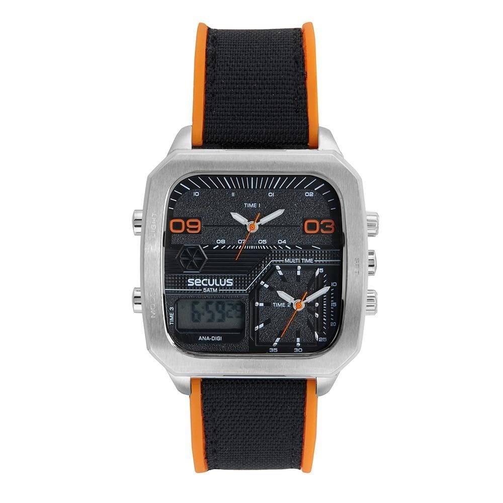 Relógio Seculus Masculino Anadigi 77219G0SVNN3