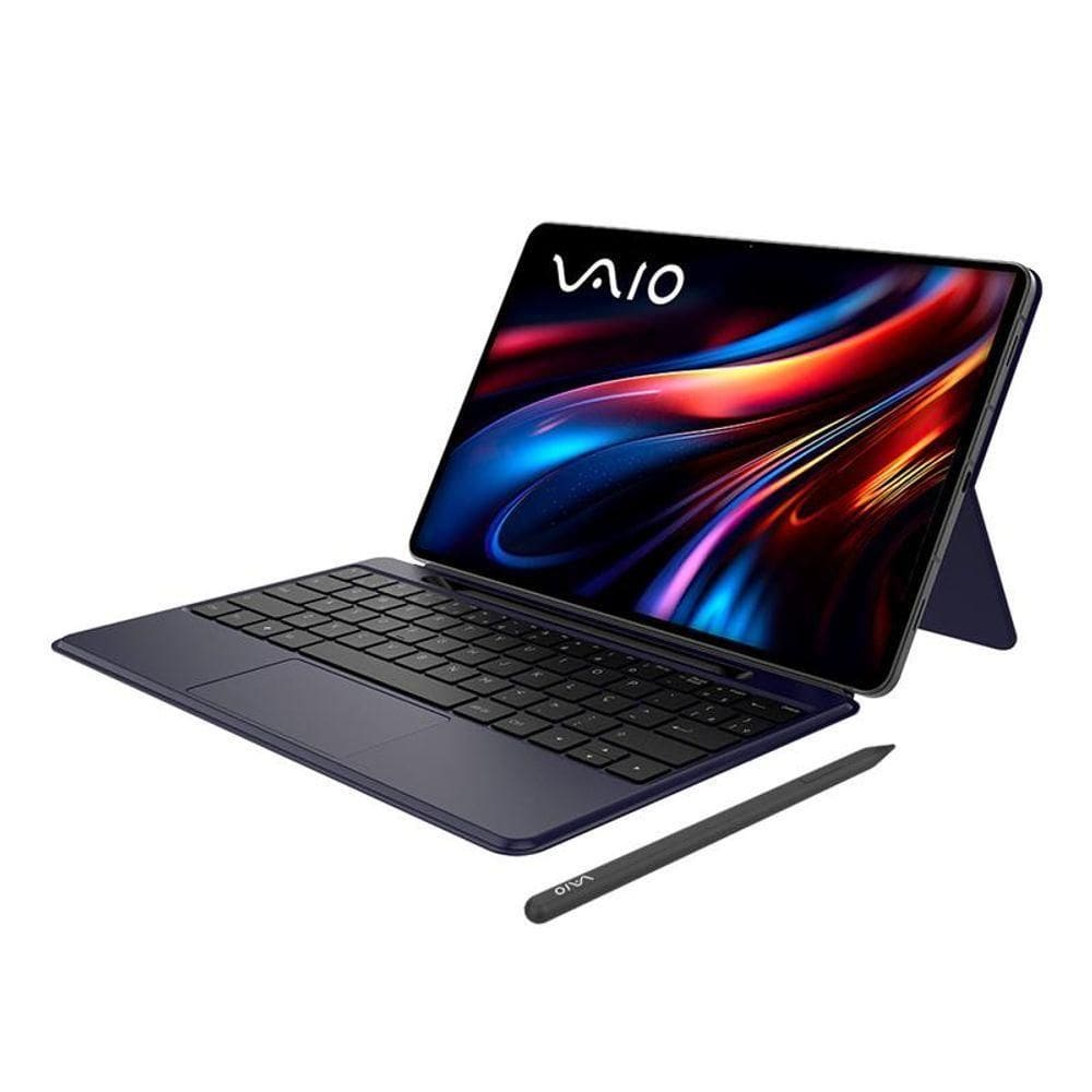 Tablet Vaio 5G Teclado Magnético E Caneta TL12 512GB 12GB RAM Tela AMOLED 12.6” 2.5K Preto