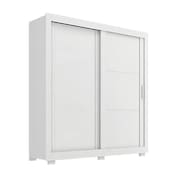 Guarda Roupas Casal 2 Portas de Correr 4 Gavetas Siena