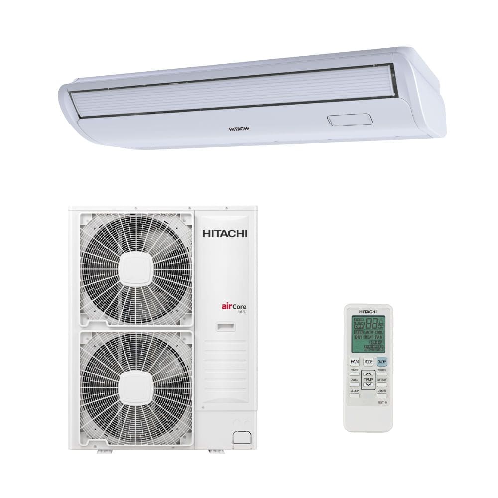 Ar Condicionado Split Piso Teto Air Core 600 Inverter Hitachi 56.000 Btus Quente e Frio 220v