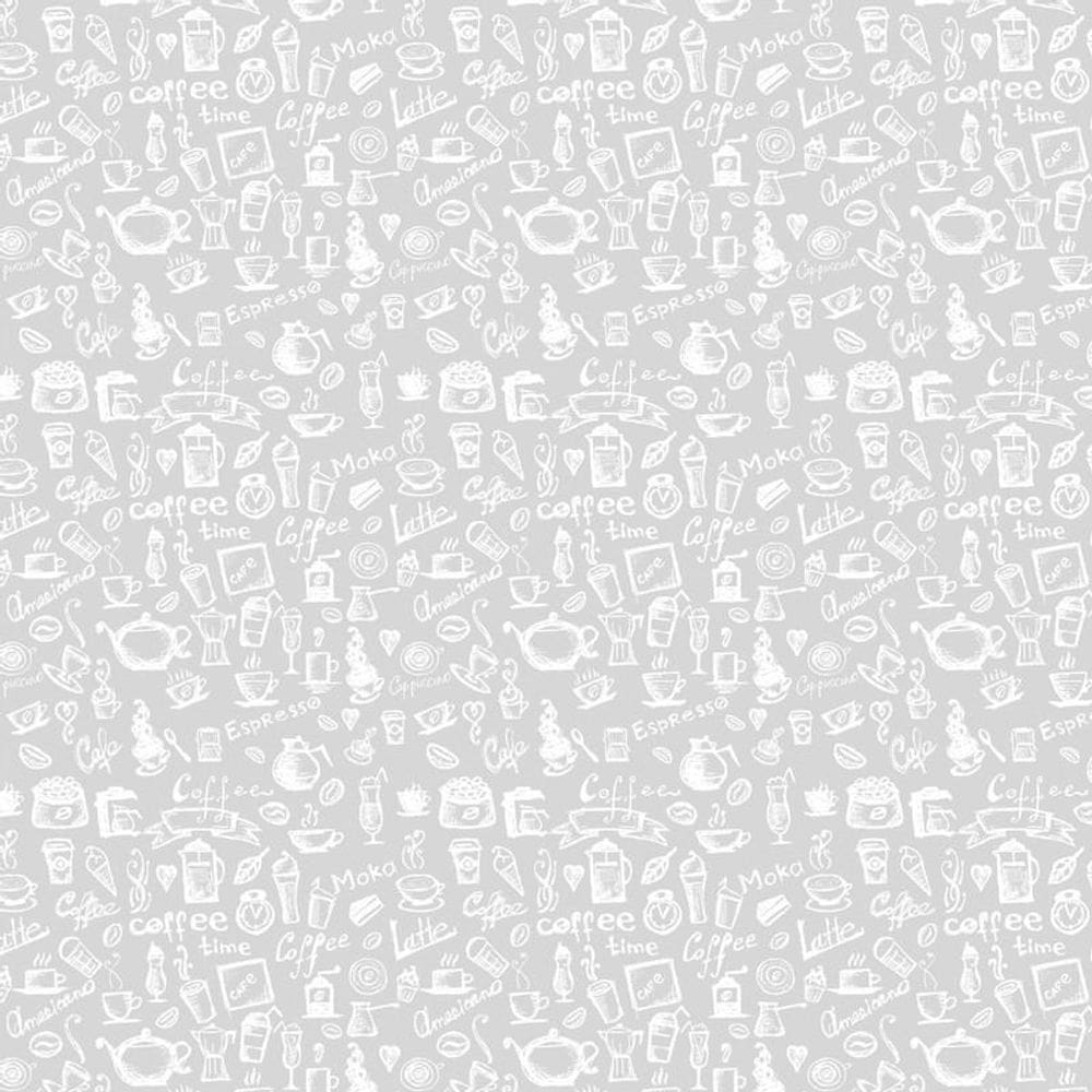 Papel Parede Cinza Café Coffee Espresso Xicara Chá Capuccino