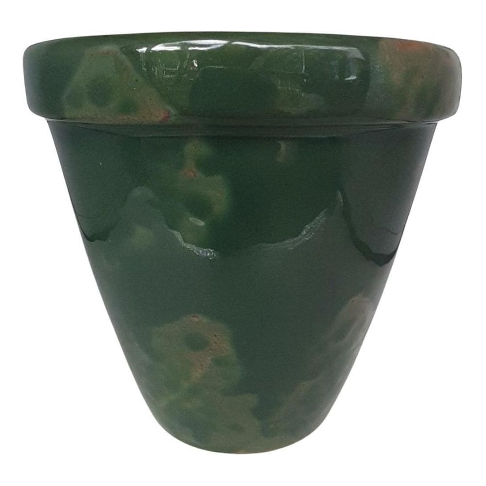 Vaso De Parede Verde Suspenso Para Orquideas 18X19Cm
