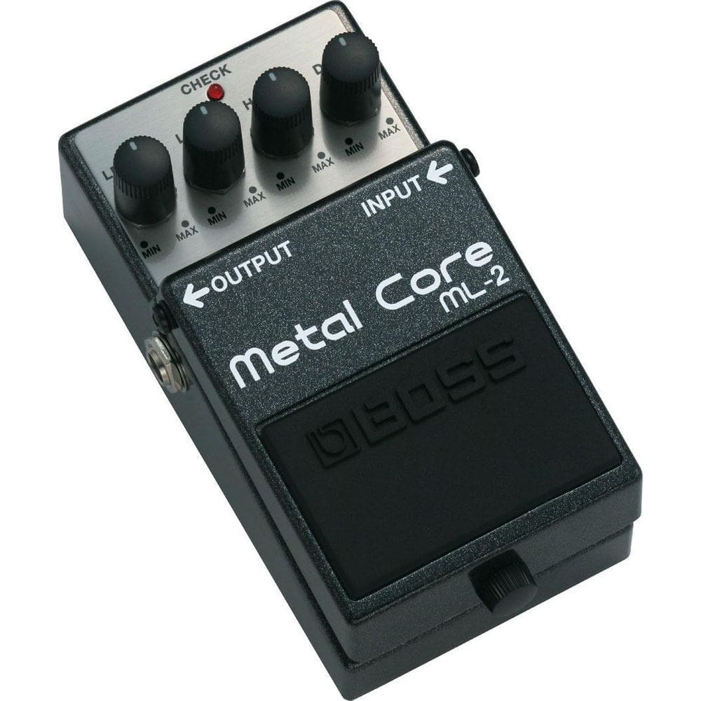Pedal De Efeito Boss Guit Metal Core Ml2