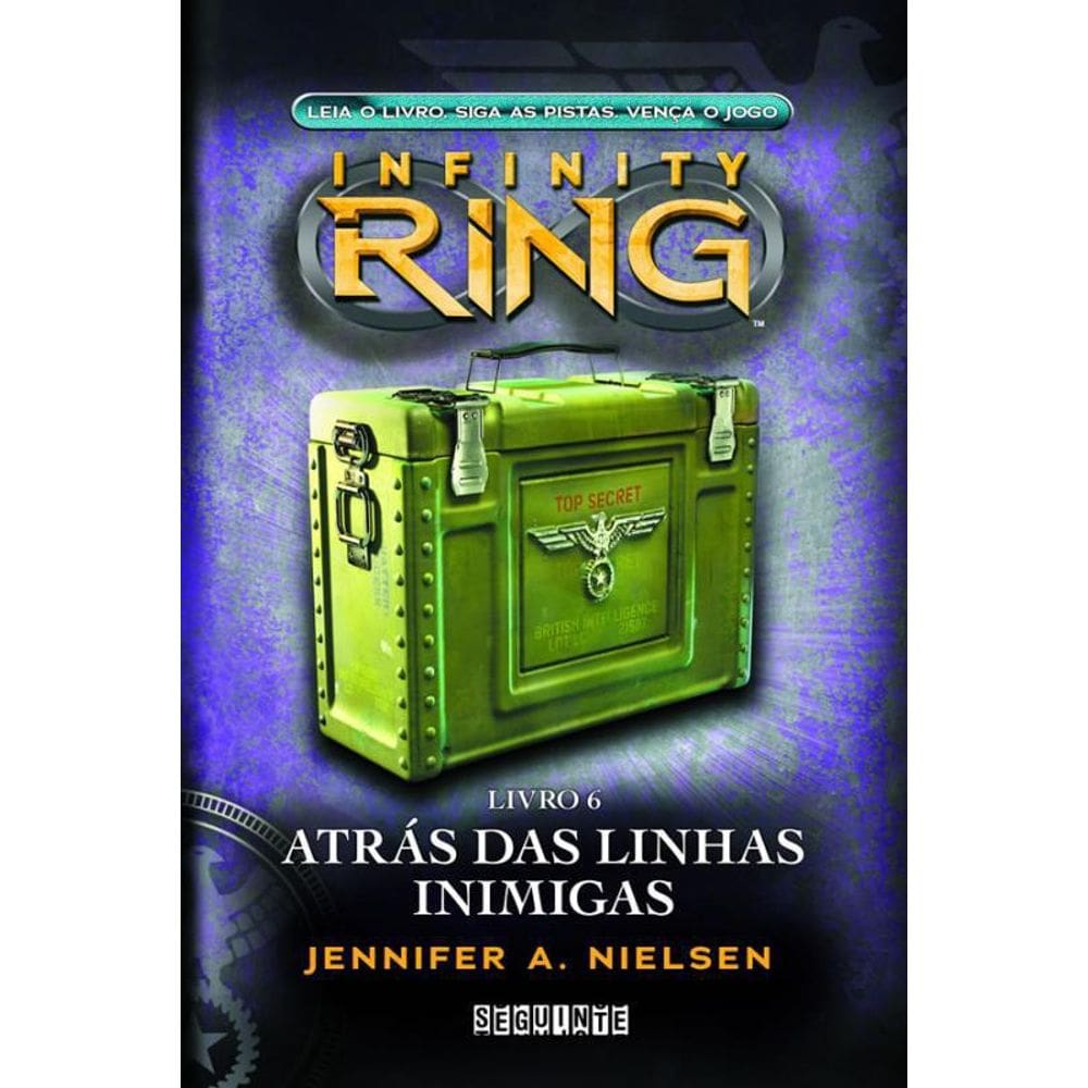 Livro Atras Das Linhas Inimigas - Vol 06