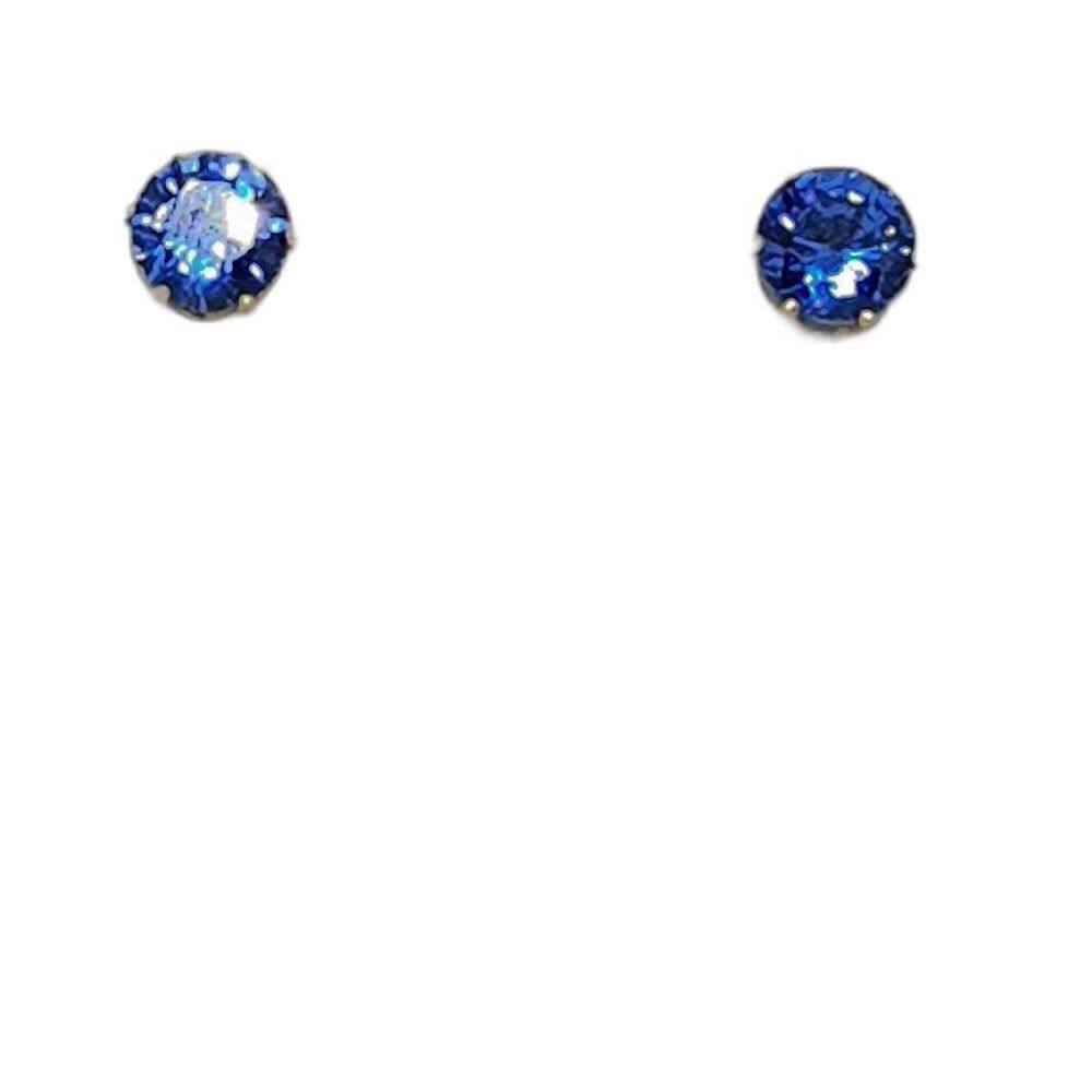 Brinco Lonely Six Solitário Royal Folheado Ouro 18K