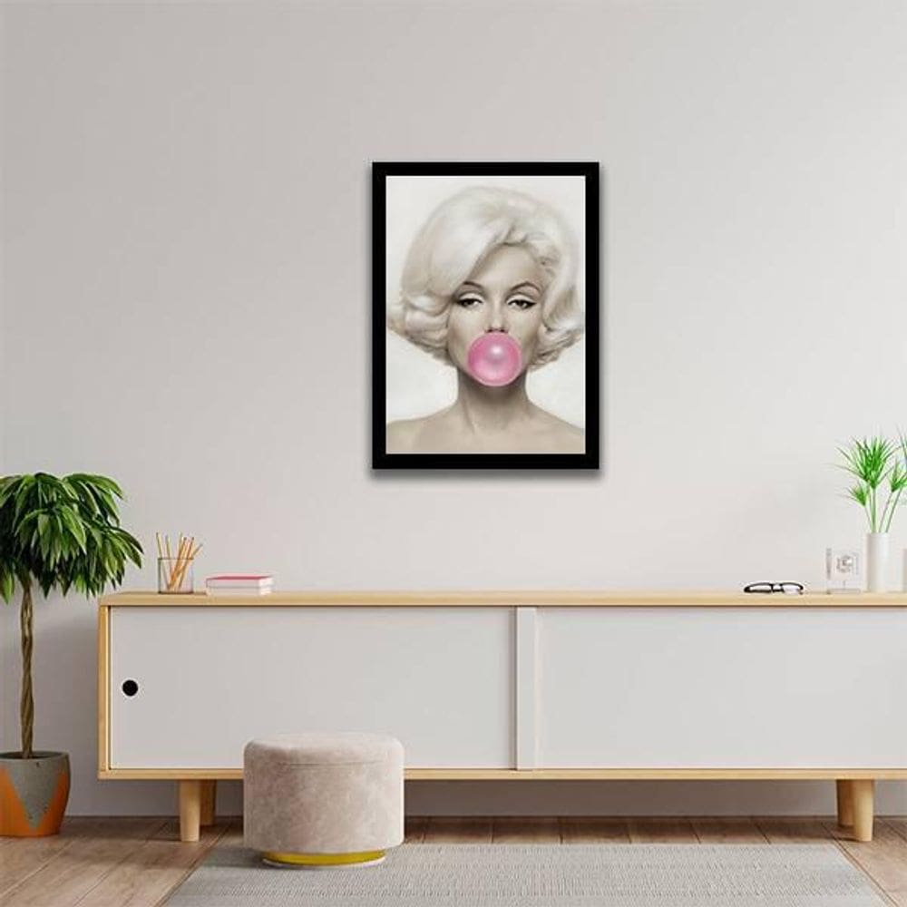 Quadro Decorativo Marilyn Monroe Chicletes