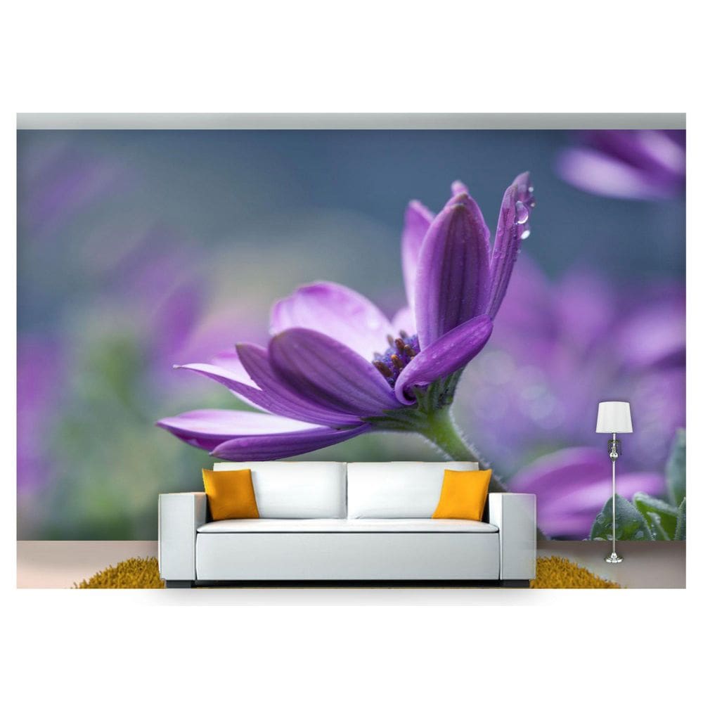 Papel De Parede Flores Floral Flor Natural 3D Nfl125