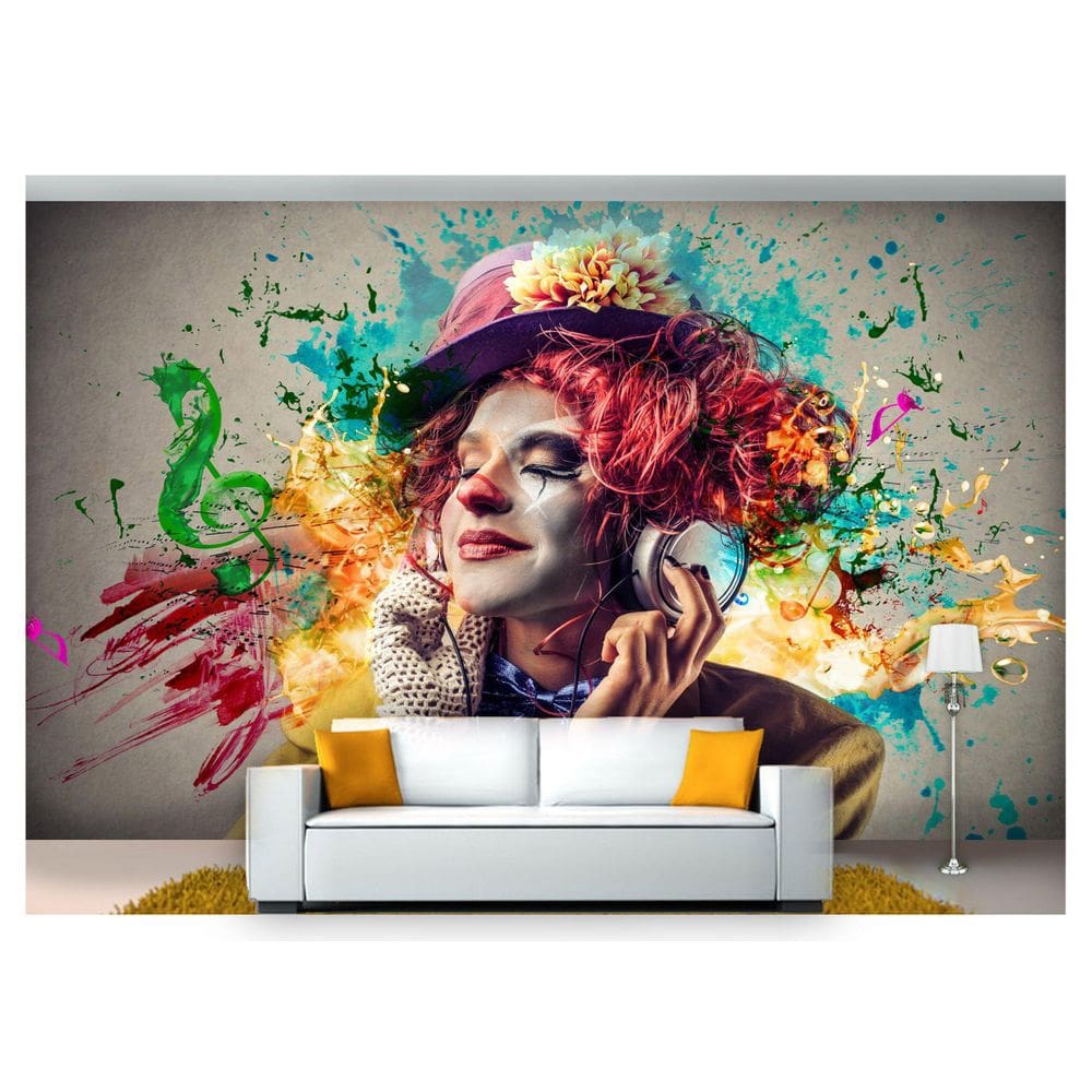 MP - Papel De Parede Instrumentos Musicais 3D