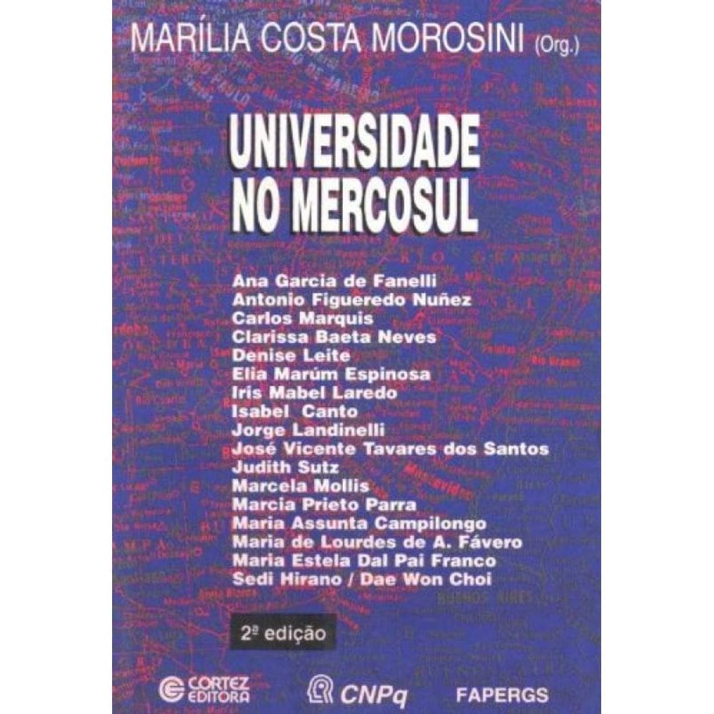 Livro Universidade No Mercosul