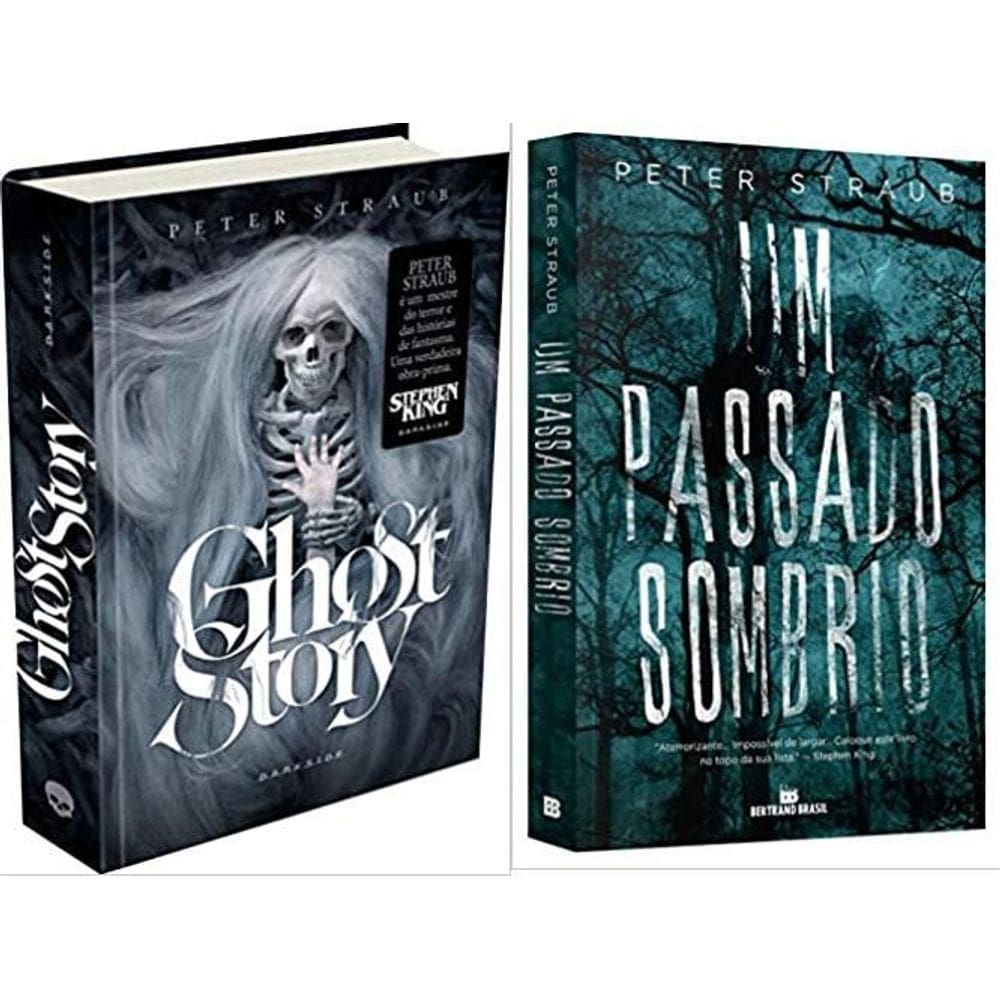Kit 2 Livros Peter Straub Ghost Story + Um Passado Sombrio
