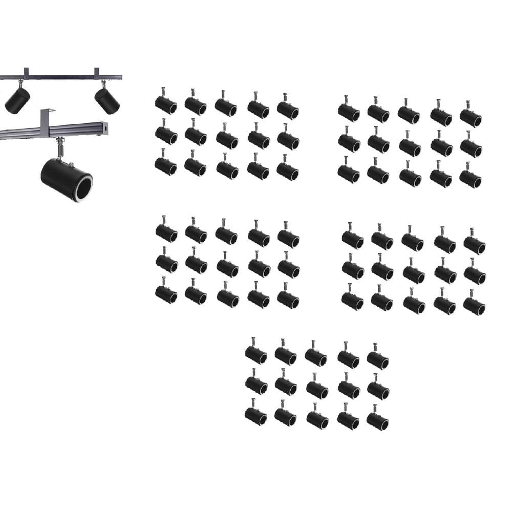 Kit 75 Spot Trilho Perfilado Eletro calha Par20 Bulbo OL8