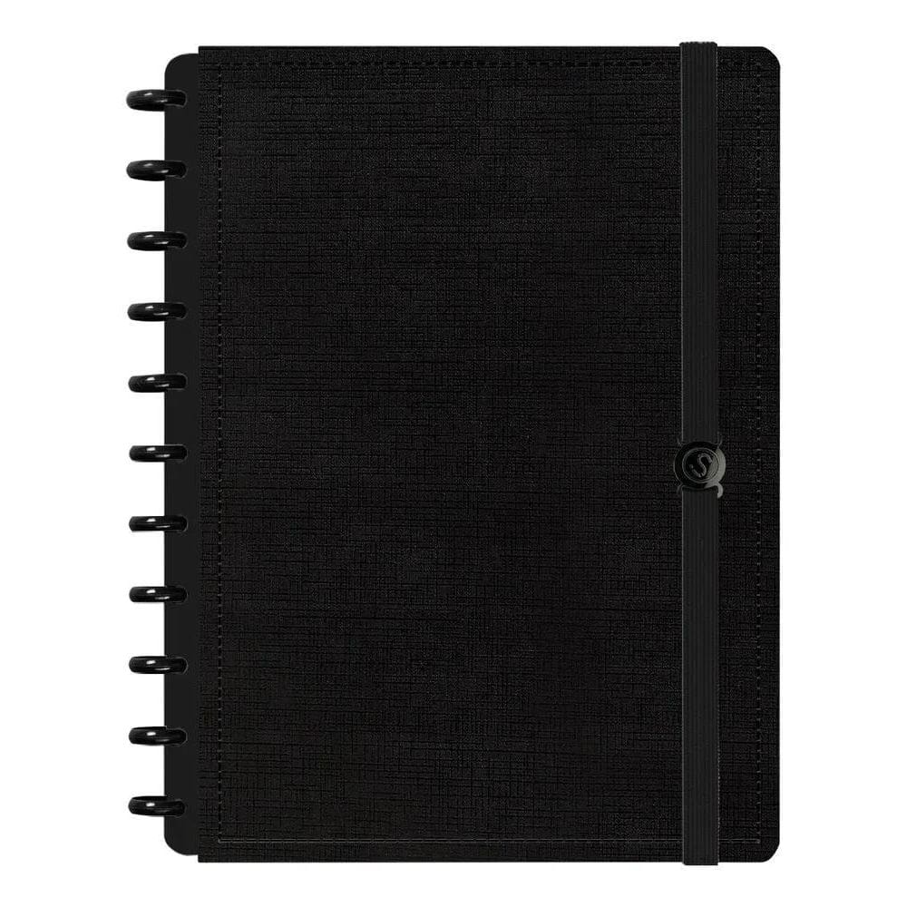 Caderno Inteligente A5 Capa Dura Preto Iscool Disc Prime