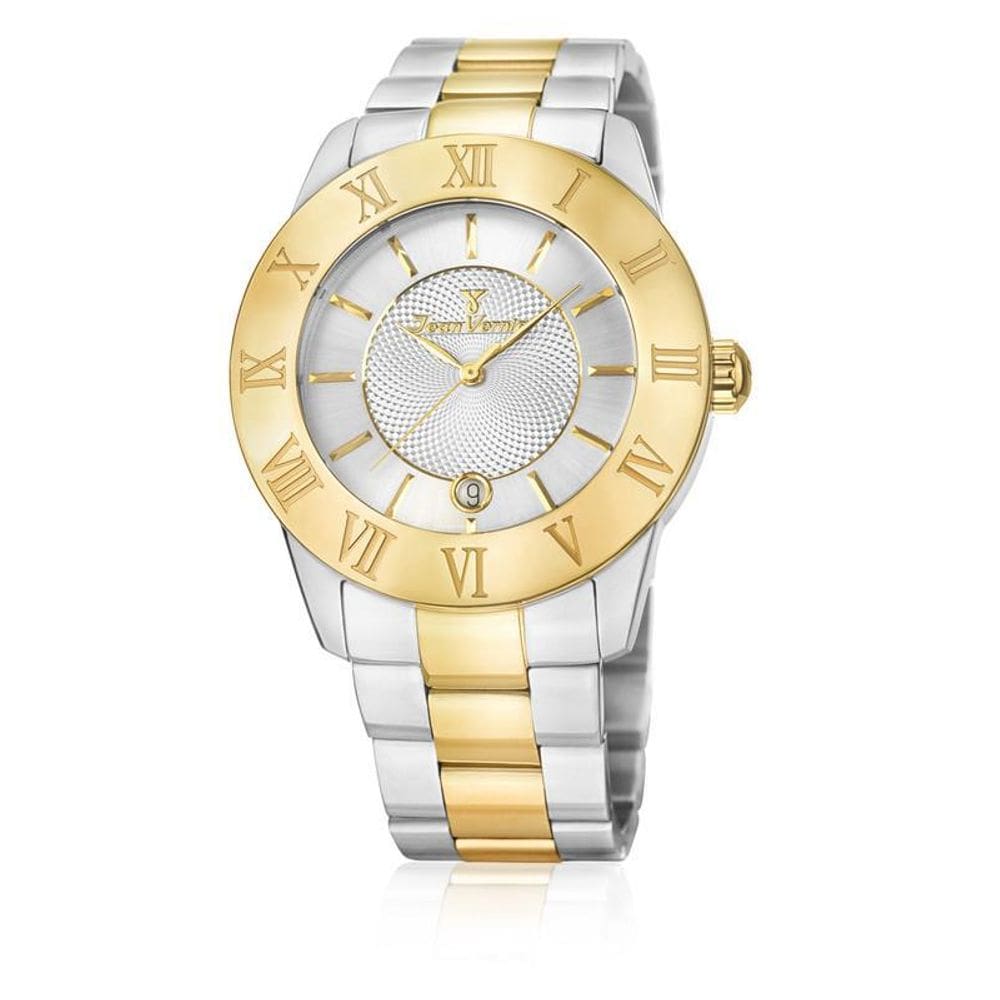 Relógio De Pulso Jean Vernier Analógico Jv01018