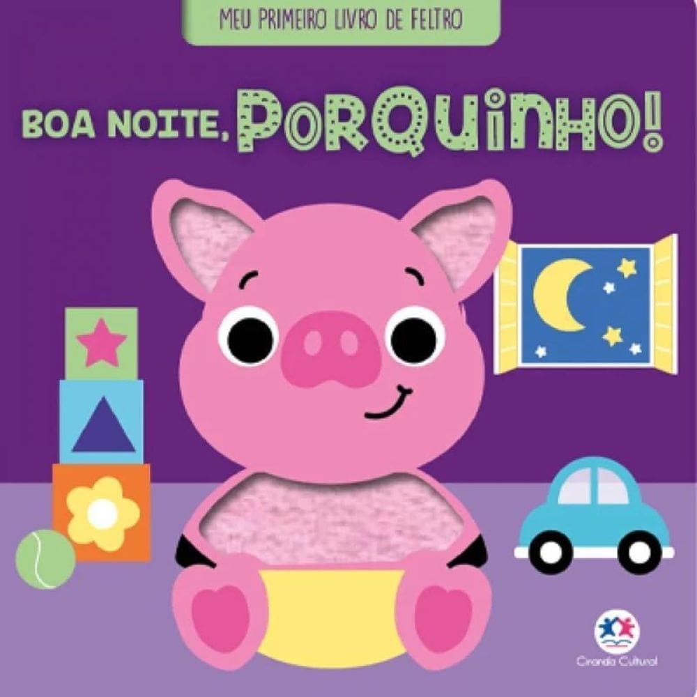 MP - Meu Primeiro Livro De Feltro   Boa Noite