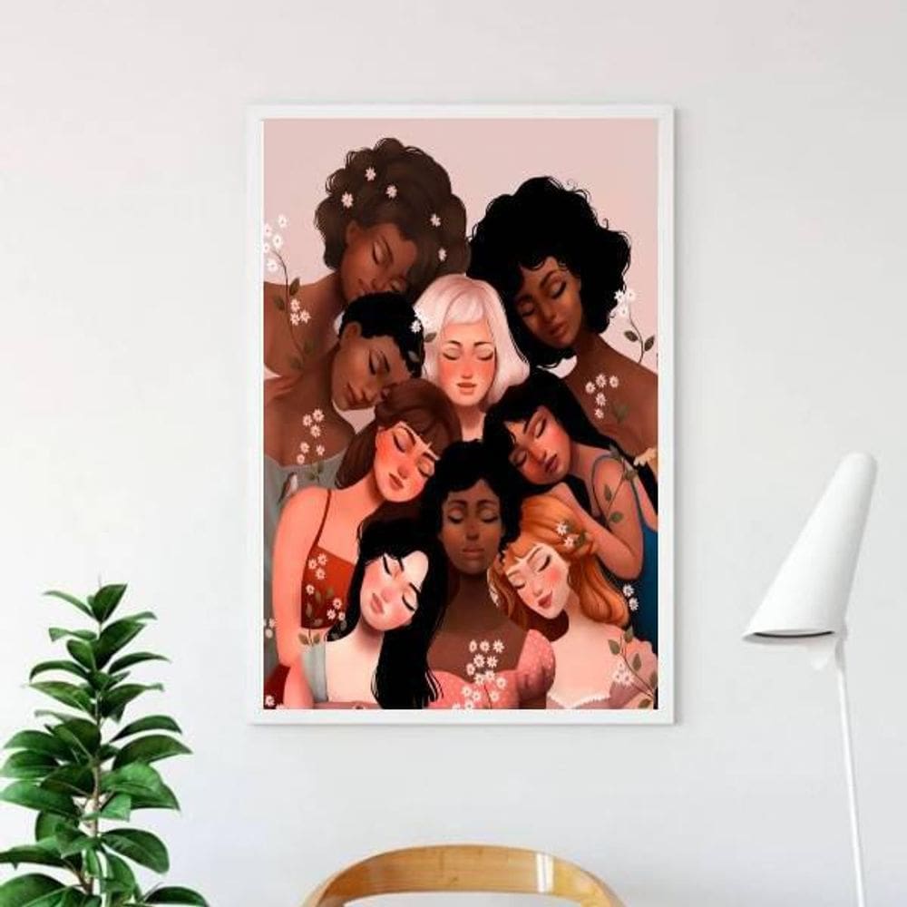 Quadro Decorativo Quadros On-Line Beleza Humana 34x23cm