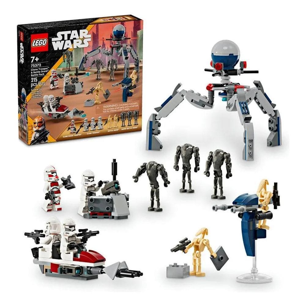 Lego Star Wars: Batalha Soldados Clone 75372