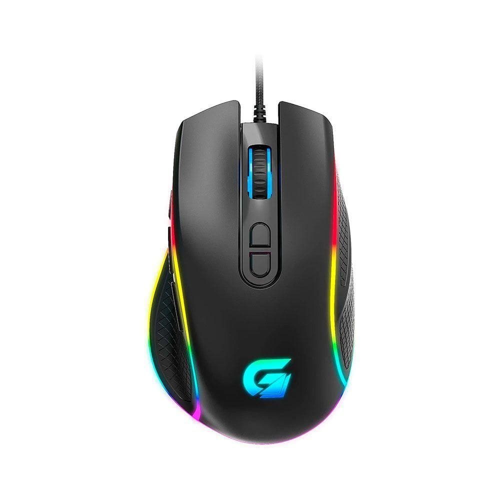 Mouse Gamer Fortrek Cruiser New Edition Rgb 12000 Dpi Preto - Ac2905