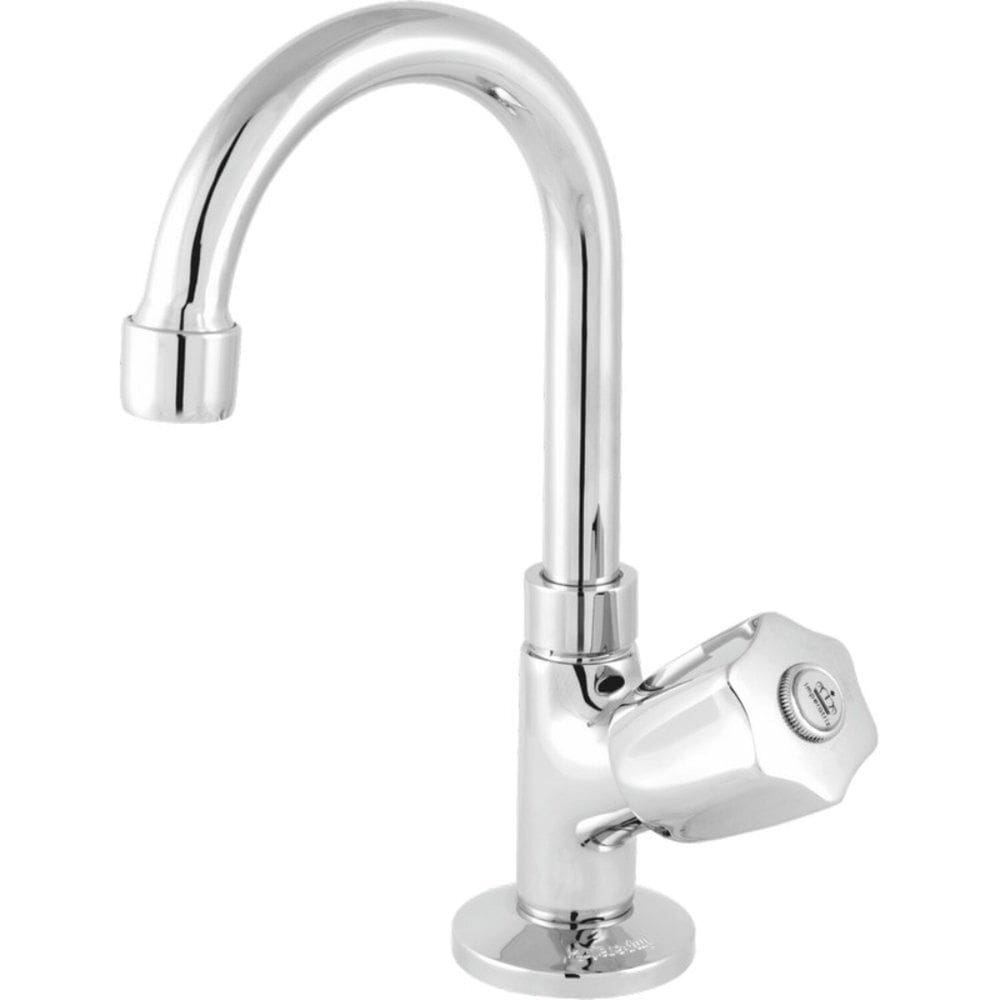 Torneira Bancada de Lavatório Platina Cromado