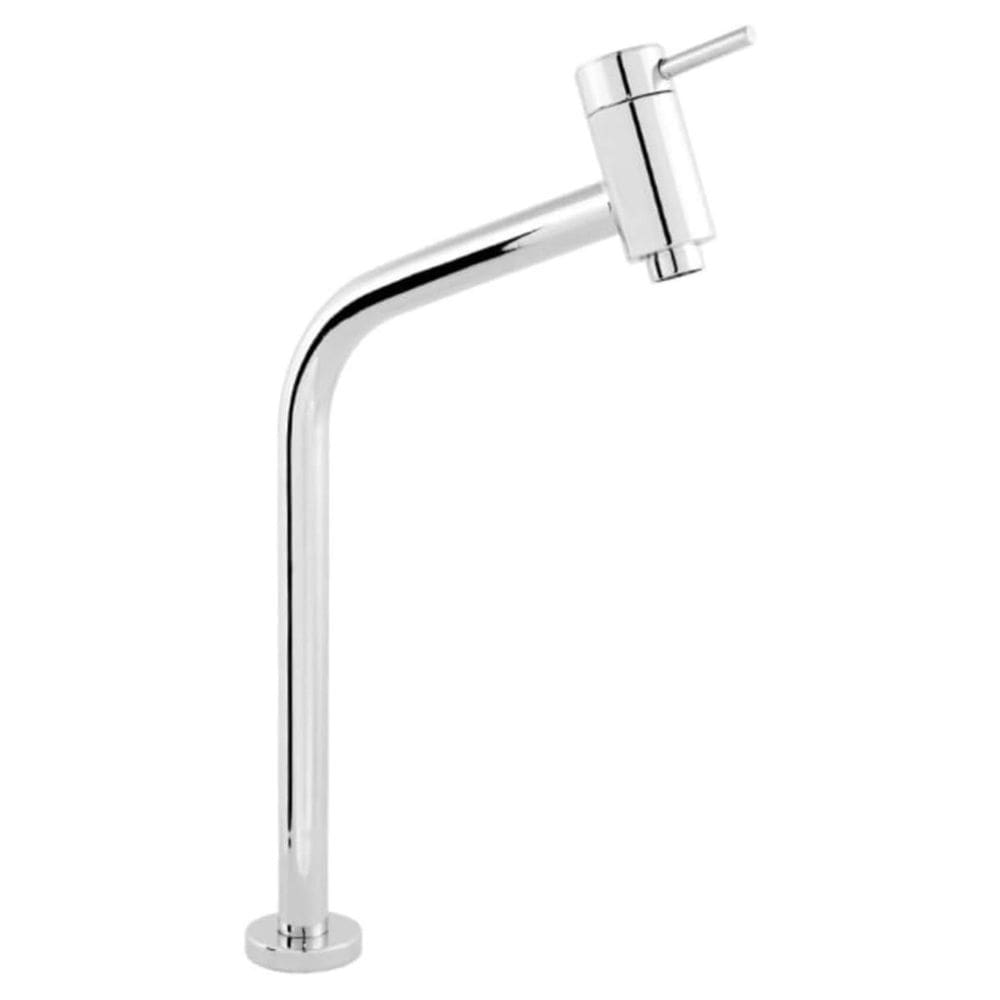 Torneira Gourmet Banheiro Bancada Bica Alta Metal Cromado