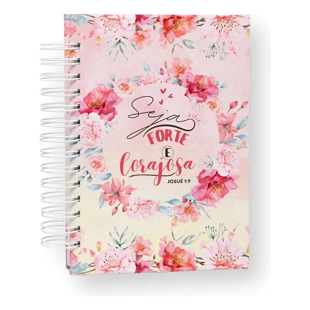 Caderno Devocional 365 Dia Seja Forte E Corajosa